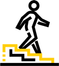 Slip and fall accidents Logo