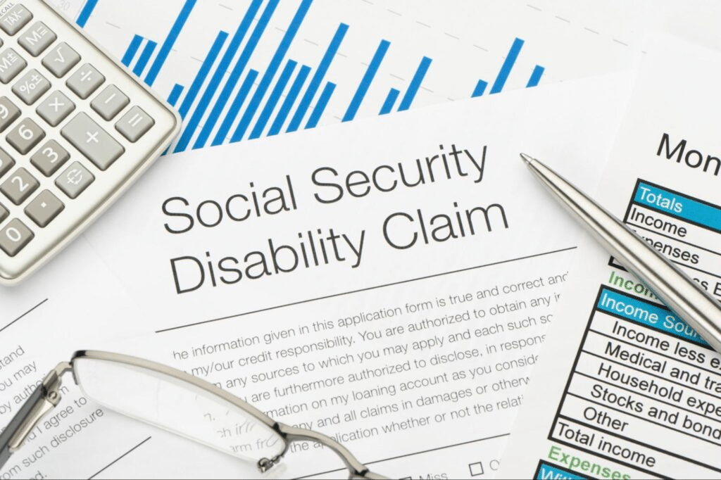 social security disability claim document