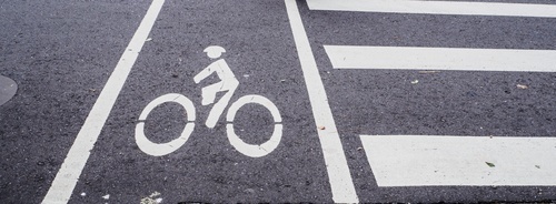 bicycle street crossing