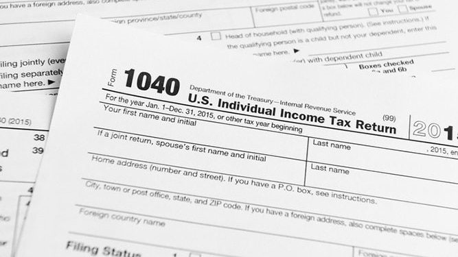 1040 tax form