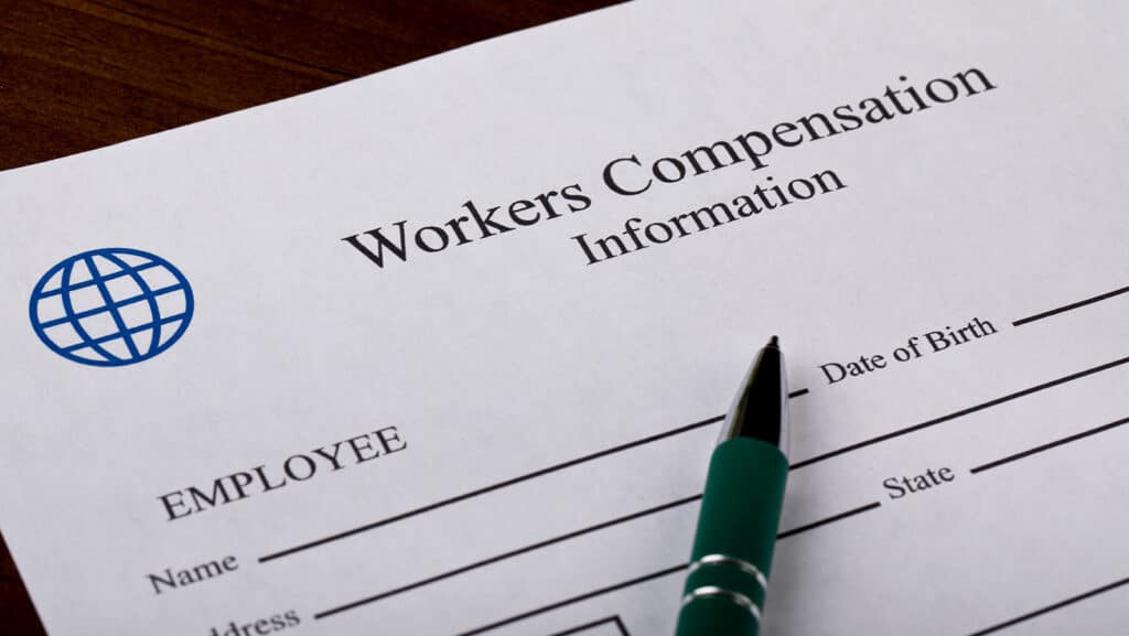 works compensation form
