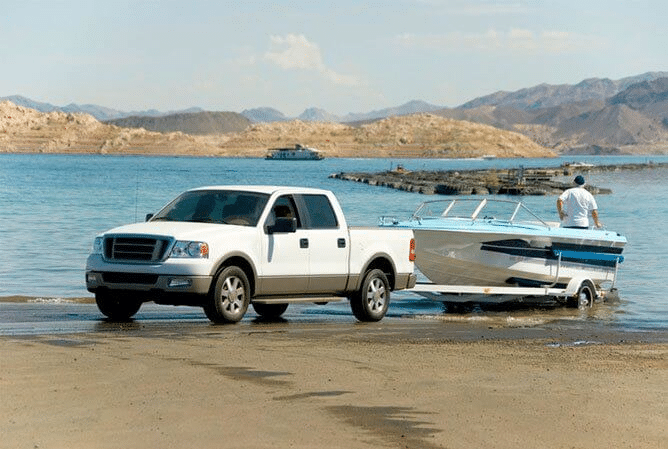 Boat and Jeep