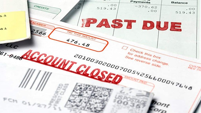 Past due bills