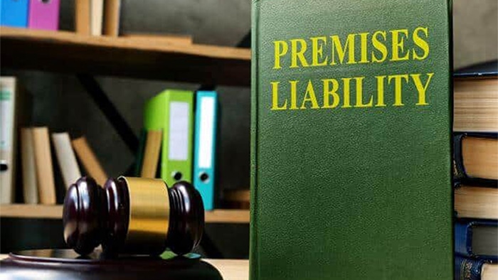 premises liability book on a table