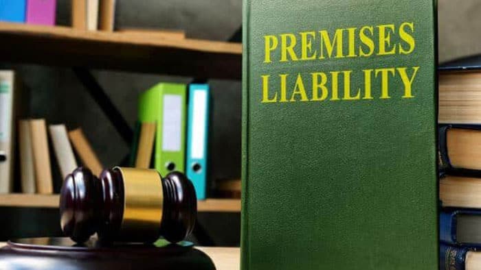 premises liability book on a table