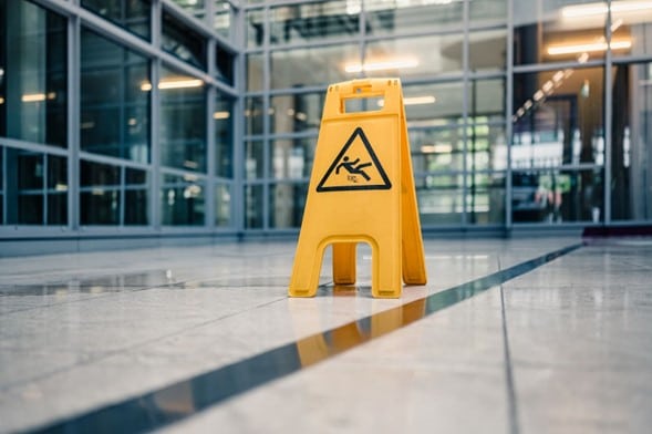 Slip and Fall Sign