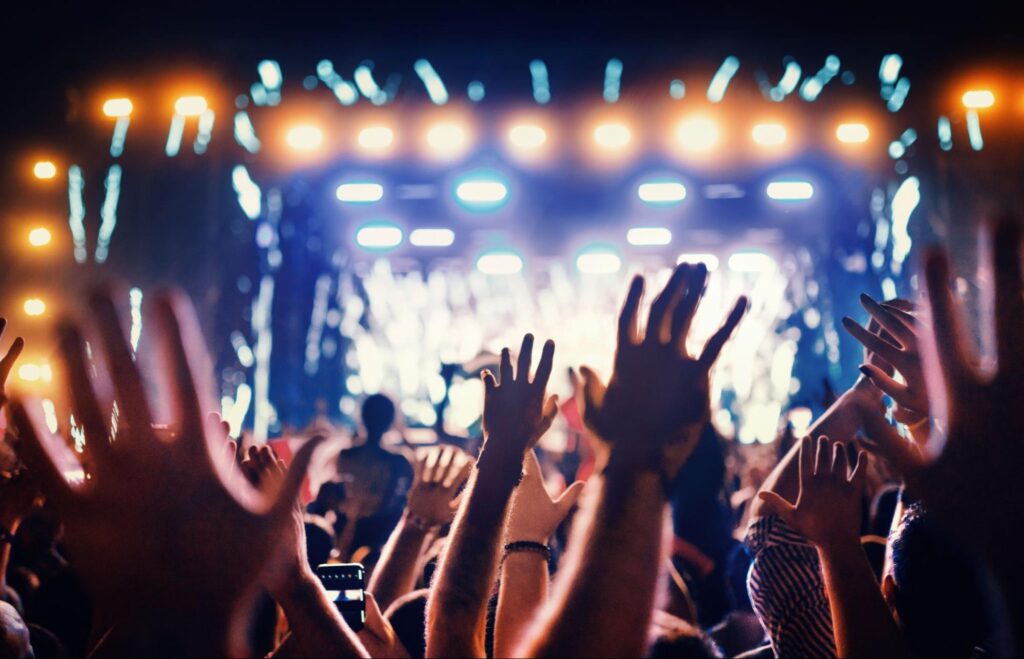 People at a Concert
