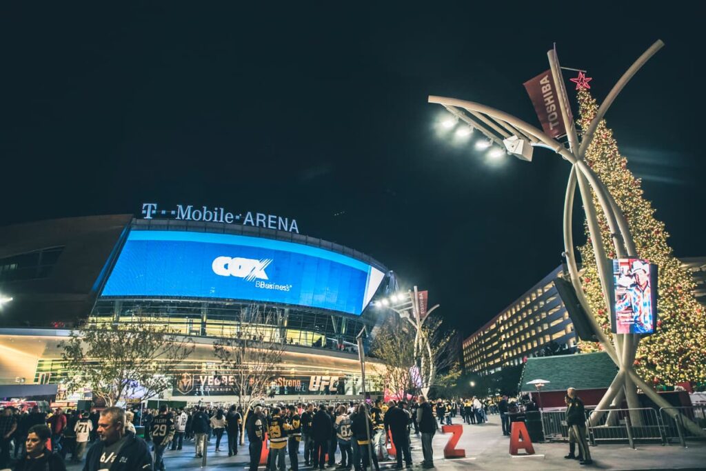 Golden Knights at T Mobile Arena