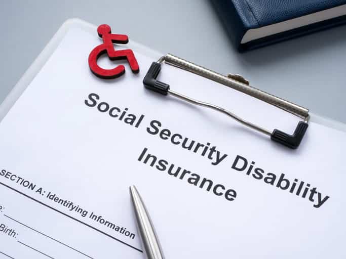 Summerlin Ssdi Lawyer 1 A form labeled "social security disability insurance. "