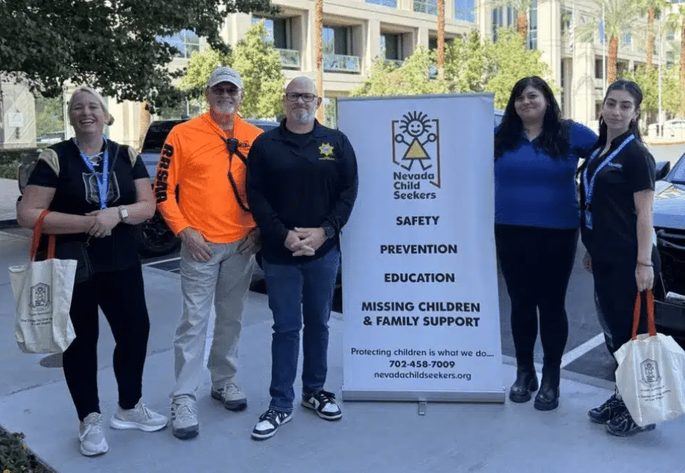 Service In Action — Nevada Child Seekers Super Search 1 Nevada child seekers community event image with adam s. Kutner injury attorneys