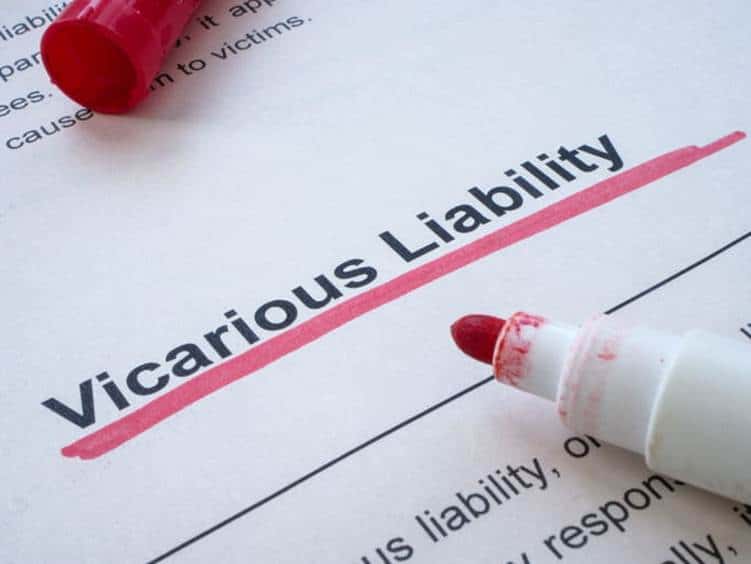 Vicarious Liability In Nevada Personal Injury Cases 20 A form that reads: "vicarious liability. "